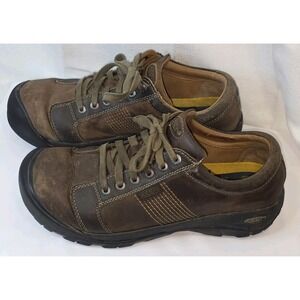 Keen Men's Size 13  Austin Casual Shoes Full Grain and Nubuck Leather #2